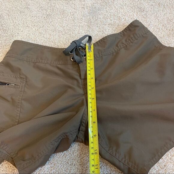 PATAGONIA Women’s Chocolate Brown Shorts Sz 2 - Picture 7 of 10